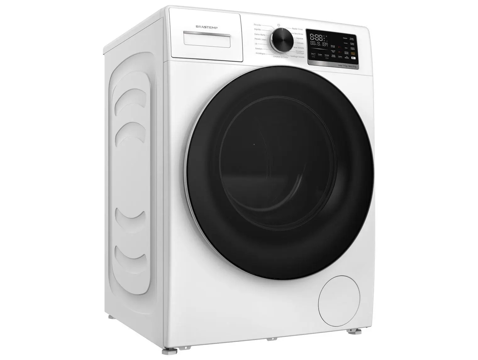 Lava e Seca Brastemp 14kg BNO14AB Água Quente e Fria Branca 110/220V - Imagem 3