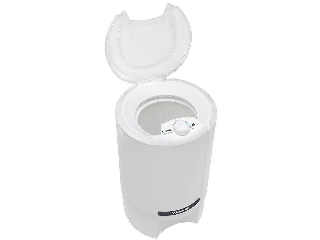 Centrifuga de Roupas Giromax 15Kg Branco 127v Suggar - CT150 110/220V - Imagem 3