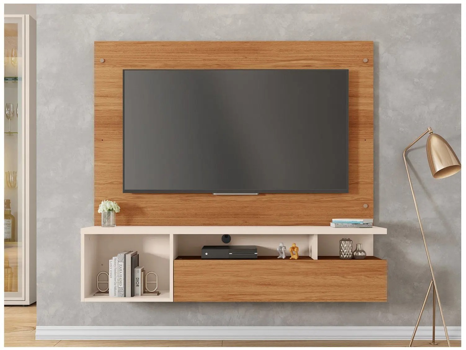 Painel para TV até 55" Caemmun Black 19 SE - Imagem 3