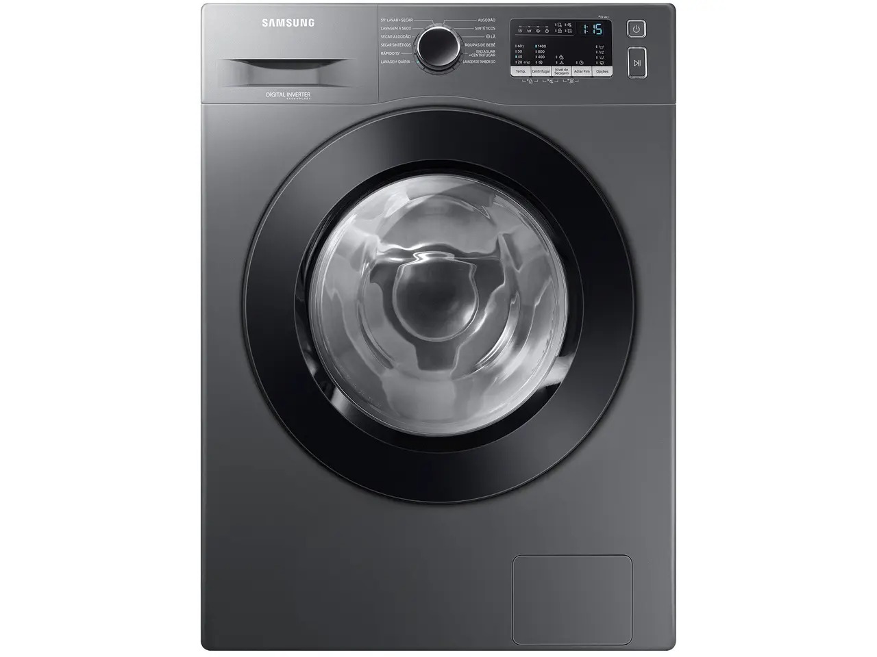 Lava e Seca Samsung WD11M com Digital Inverter WD11M4473PX Inox Look 11/7kg 110/220V - Imagem 3