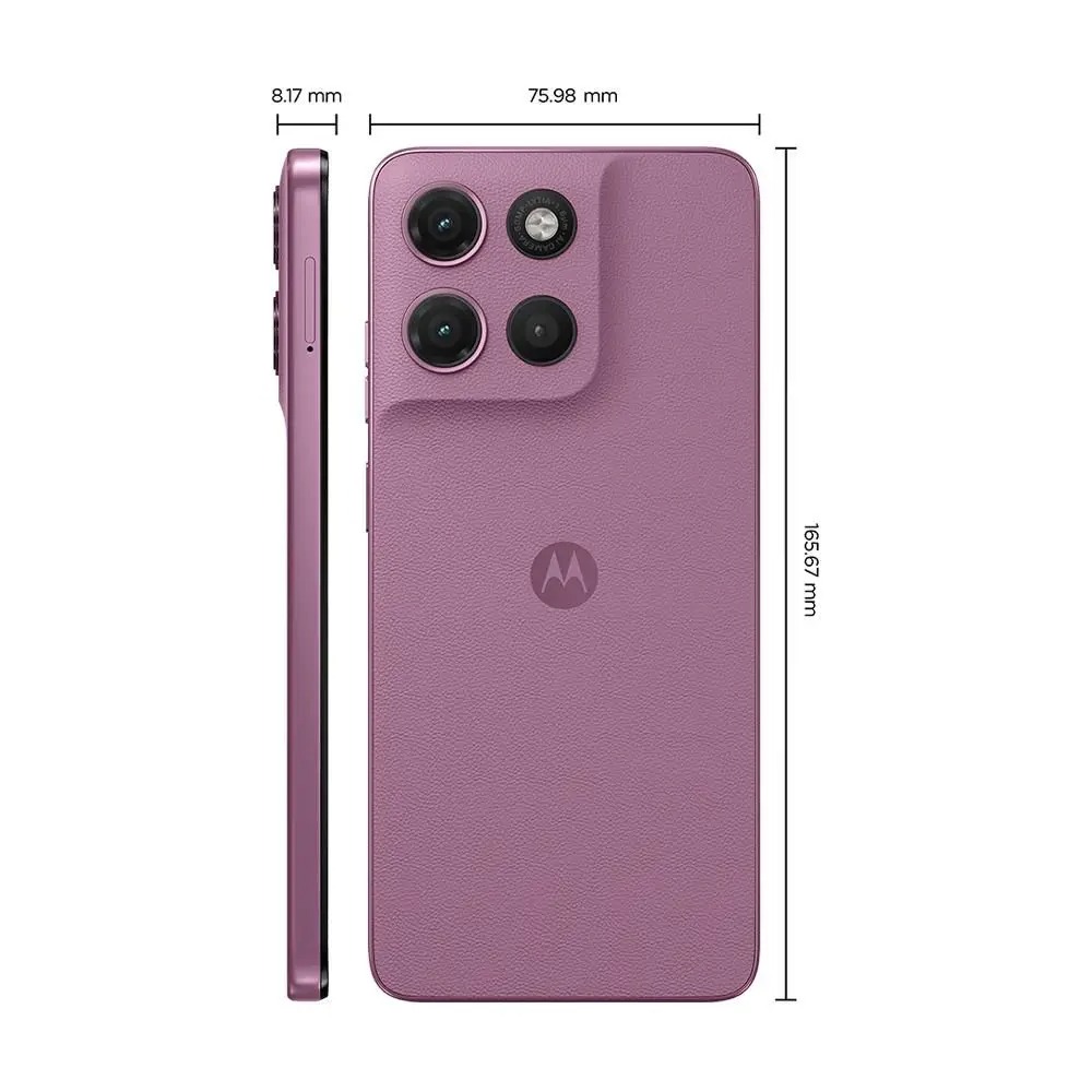 Smartphone Motorola Moto G17 4G, 128GB, 4GB RAM, Camera 50MP Sony Lytia 600, tela FHD 60hz, bateria 5200 mAh - Imagem 4