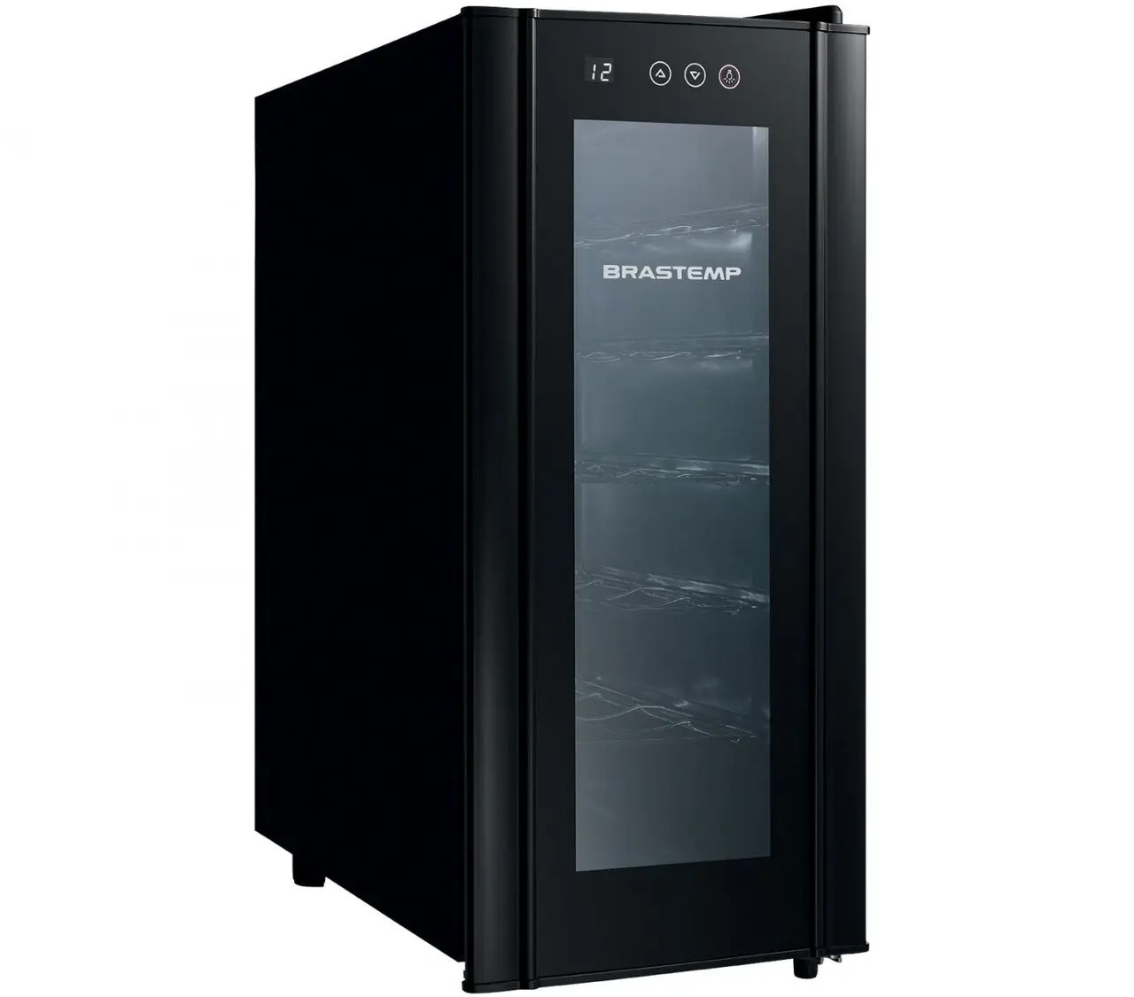 Adega Climatizada Brastemp 12 Garrafas com Painel Touch All Black BZC12 B Preto 110/220V - Imagem 2