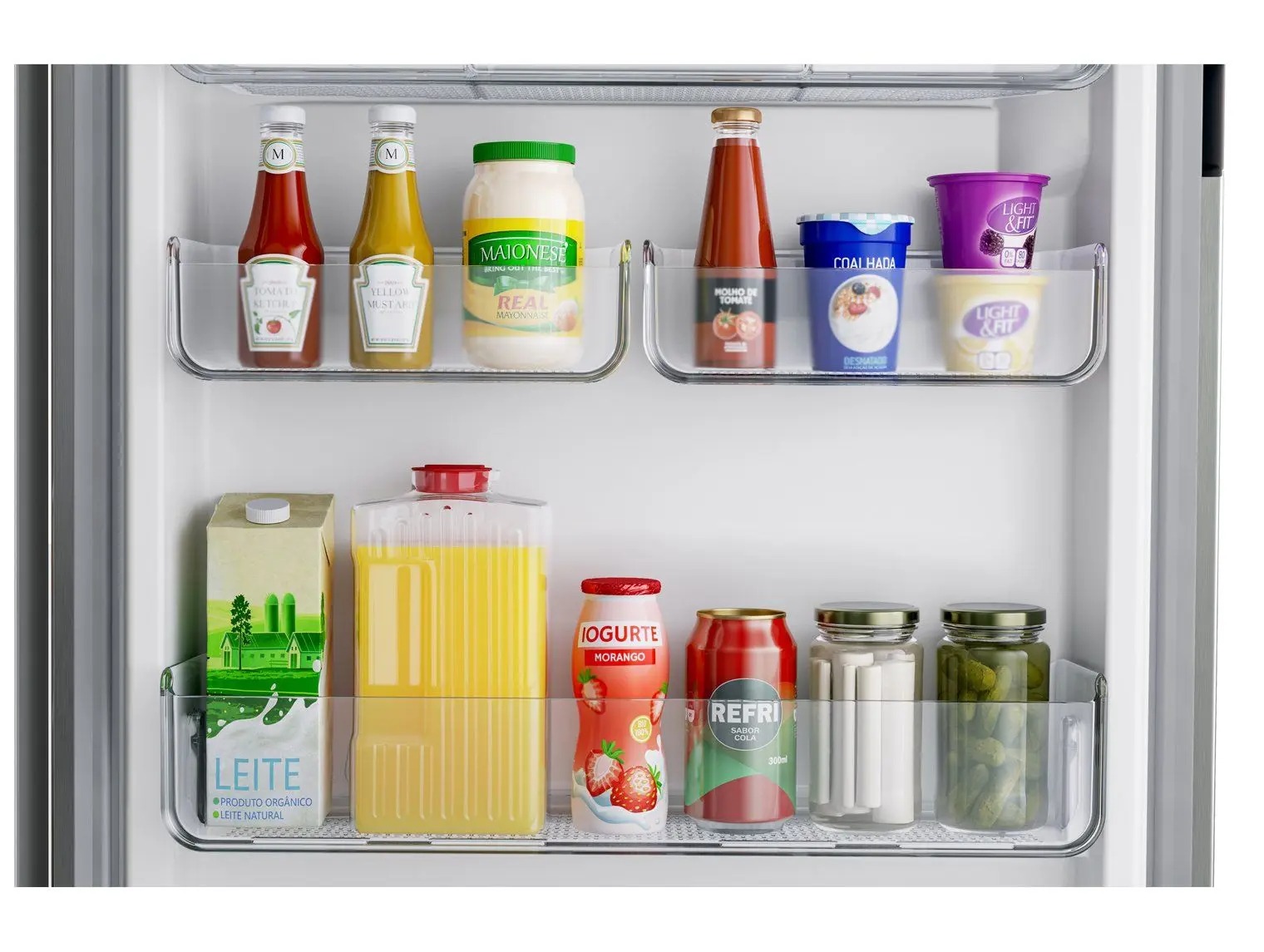 Geladeira Frost Free 412 Litros Inox Consul com Compartimentos Removíveis - CRM50MK 110/220V - Imagem 3