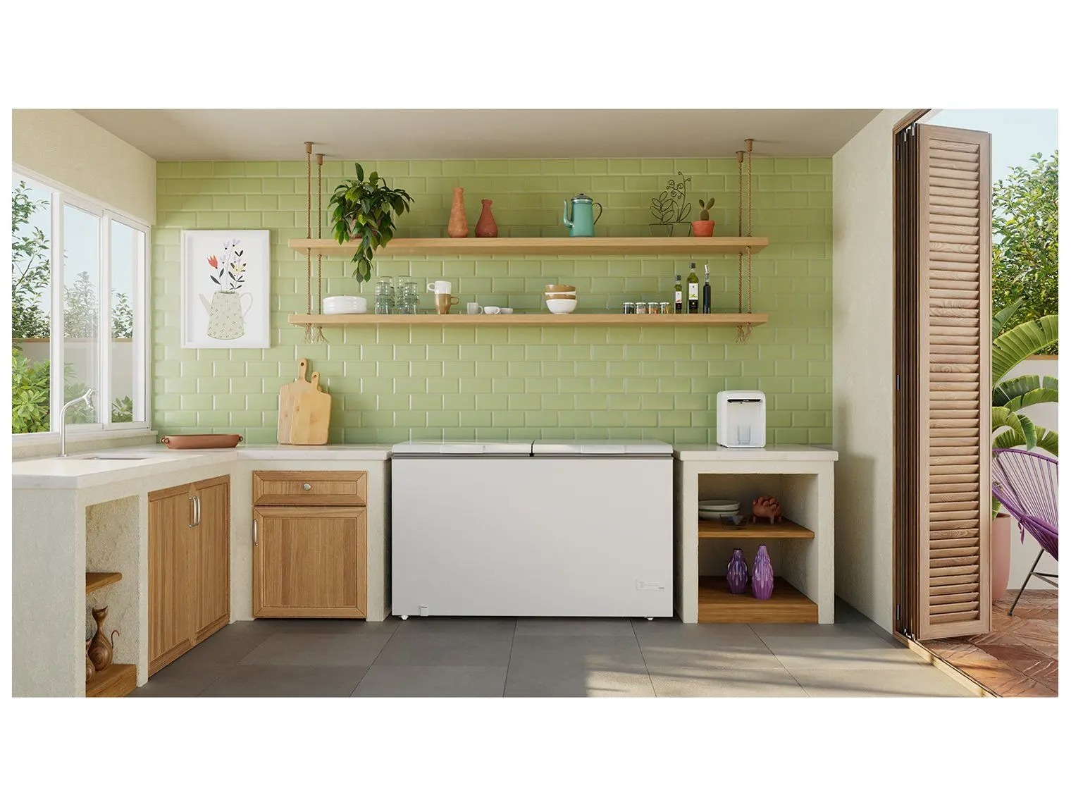 Freezer Horizontal Consul 2 Portas 528L CHB53MB 110/220V - Imagem 3