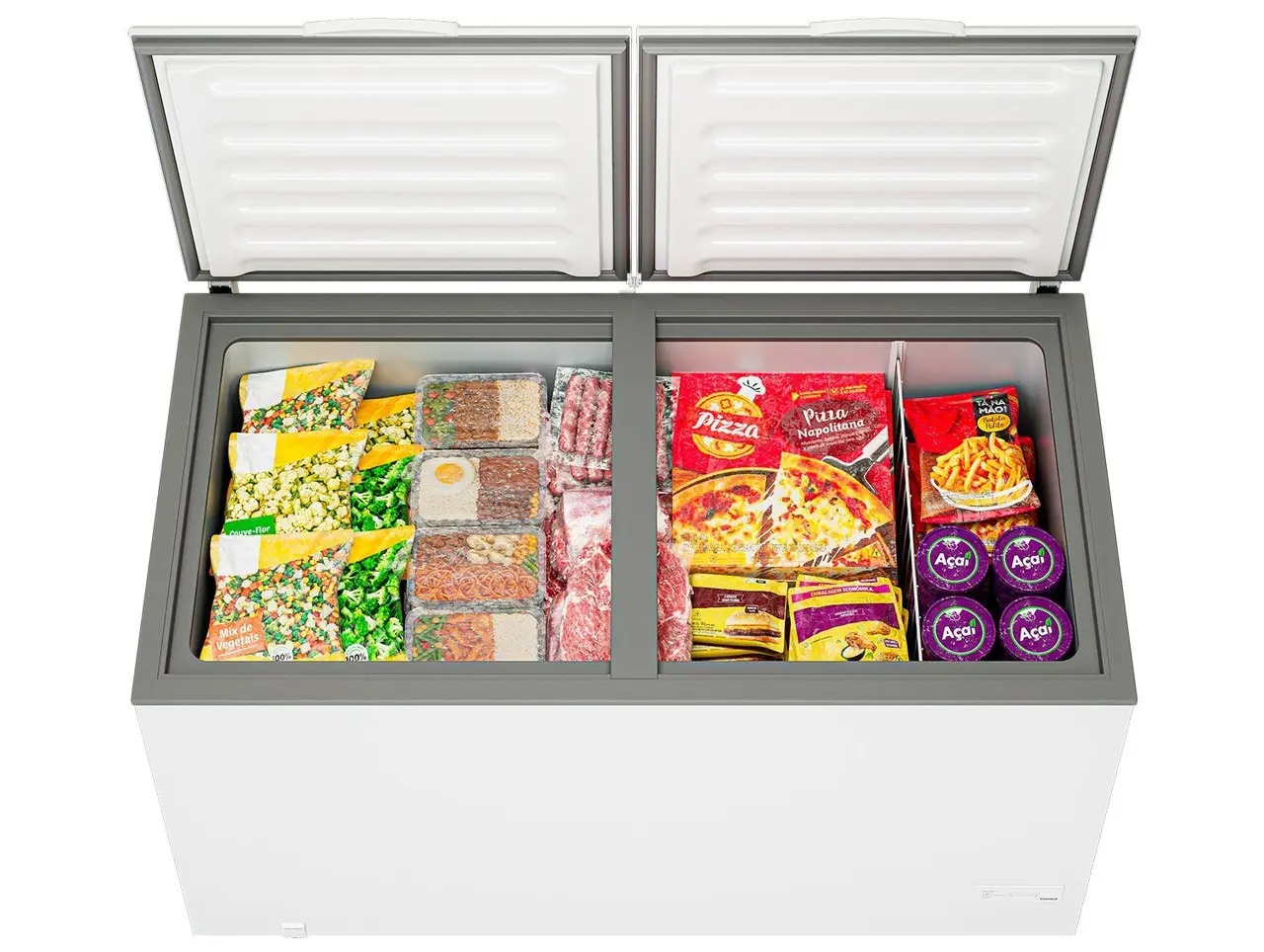 Freezer Horizontal Consul 2 Portas 528L CHB53MB 110/220V - Imagem 4