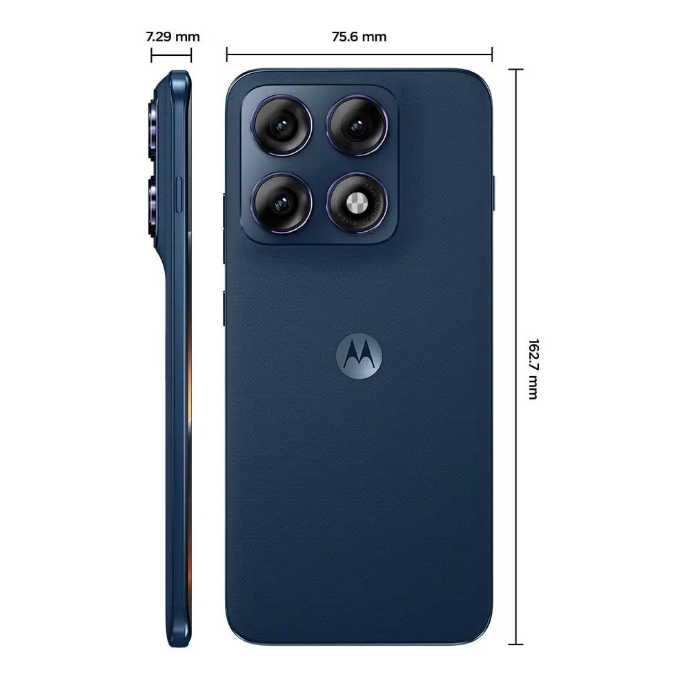 Smartphone Motorola Edge 70 PRO 5G 256GB 24GB, 12GB RAM, 12GB Ram Boost, 4 câmeras de 50MP, Tela 1.5K extreme AMOLED 144Hz,Bateria 6500 mAh, IP68/IP69 - Imagem 5