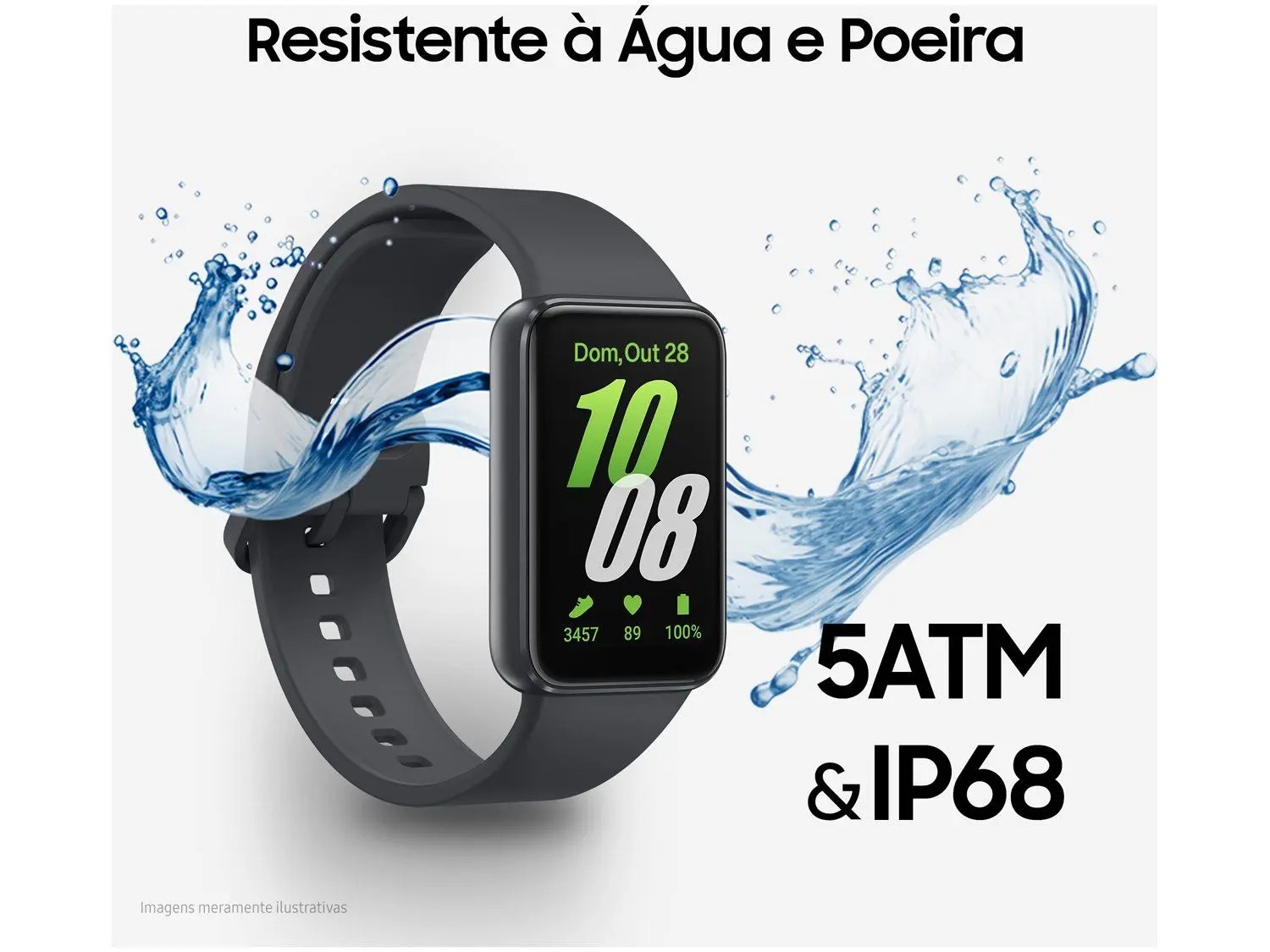 Smartband Samsung Galaxy Fit3 Grafite - Imagem 2