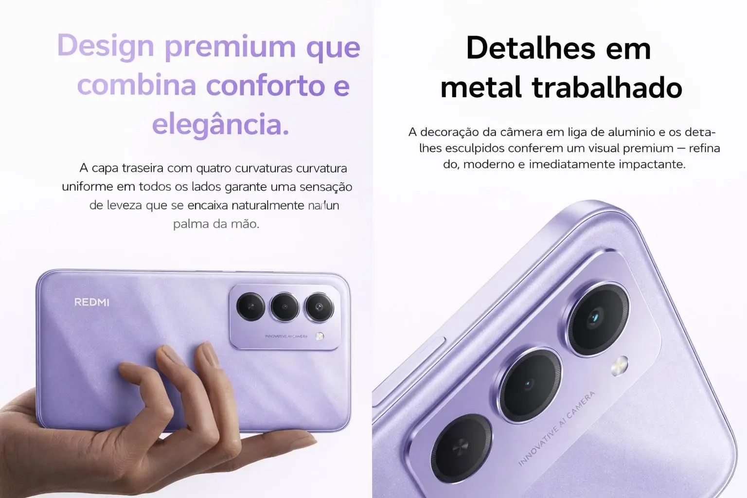 Xiaomi Redmi 15 256GB 8GB Tela 144Hz 50MP Câmera 50 Mp Bateria 7000mAh 33W Smartphone Top Celular Custo benefício - Imagem 7