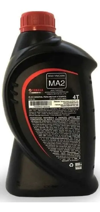 Óleo Yamaha Yamalube 20w50 1l Mineral 4t - Imagem 3