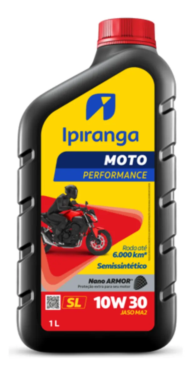 Óleo Performance 10w30 API SL JASO MA2 Ipiranga 1L - Imagem 5